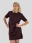 Triko Elbise Kadın Kahve 2