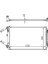 RADYATÖR BRAZİNG GOLF 7-A3 1.2-1.4-1.6TDİ 2012 MEK 650X395X22 5Q0121251EM 1