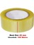 Koli Bandı 45 mm x 100 mt Şeffaf Güçlü Yapışkanlı Kopmayan Bant Bandı (10 Adet) 2