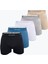 Erkek 5 Li Pamuk Elastan Boxer 5M075 1