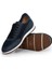 Hakiki Nubuk Deri/tekstil Lacivert Erkek Sneaker Ayakkabı - X241336 5