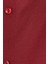 Kadın Oversize Rahat Kesim Spor Yaka Uzun Kollu Basic Düz Bordo Gömlek 6