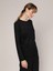 Yuvarlak Yaka Bluz Siyah K1913104_001 3