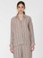 Çizgi Desenli Kadın Gömlek Standart Renk Y1964112_089 4