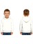 Unisex Düz Baskısız Çocuk Sweatshirt Kapüşonlu 3 Iplik Şardonlu Kumaş 1