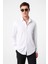 Beyaz Slim Fit Erkek Gömlek 1