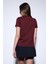 Bordo Basic Kadın T-Shirt 6