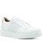 Hakiki Deri Beyaz Spor Erkek Ayakkabı - Eva Taban - 0250661 2