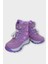 Içi Kürklü Suya Dayanıklı Soğuk Geçirmez Bebe Çocuk Bot Lila 3