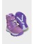 Içi Kürklü Suya Dayanıklı Soğuk Geçirmez Bebe Çocuk Bot Lila 6