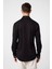 Siyah Slim Fit Erkek Gömlek 5