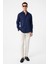 Lacivert Slim Fit Erkek Gömlek 3
