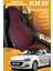 Hyundai I20 Uyumlu Kırmızı Prestij Serisi Dokuma Kumaş Oto Koltuk Kılıfı Ön Tam Arka Alt 1