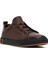 Erkek Kahverengi Bağcıklı Deri Sneaker 25WFD693418 6