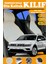 Volkswagen Tiguan Uyumlu Bej Prestij Serisi Dokuma Kumaş Oto Koltuk Kılıfı Ön Tam Arka Alt 1