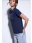 Lacivert Basic Kadın T-Shirt 4