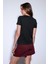 Siyah Basic Kadın T-Shirt 6