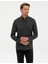 Erkek Antrasit Flanel Dokulu Slim Fit Uzun Kollu Gömlek 50316751-VR006 3