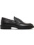 Erkek Siyah Deri Casual Loafer 25WFD603618 1