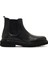 Erkek Siyah Bağcıklı Deri Chelsea Bot 25WFD722418 1