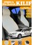 Citroen C5 Uyumlu Bej Prestij Serisi Dokuma Kumaş Oto Koltuk Kılıfı Ön Tam Arka Alt 1