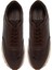 Erkek Kahverengi Bağcıklı Deri Casual Sneaker 25WFD675414 7