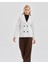 Kadın Kruvaze Kapamalı Reglan Kollu Oversize Ceket 2