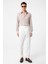 Bej Slim Fit Erkek Gömlek 3