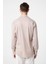 Bej Slim Fit Erkek Gömlek 5