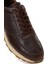 Erkek Kahverengi Bağcıklı Deri Casual Sneaker 25WFD675414 9
