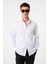Beyaz Slim Fit Erkek Gömlek 1