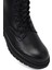 Erkek Siyah Fermuarlı Deri Bot 25WFD700418 8