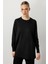 Reglan Kol Basic Triko Tunik-Siyah 1