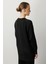 Reglan Kol Basic Triko Tunik-Siyah 6