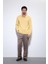 Sarı Polo Yaka Basic Erkek Kazak 4