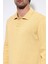 Sarı Polo Yaka Basic Erkek Kazak 5