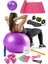 13 Lü Pilates Seti Topu 3 Lü Pilates Bandı Lastiği Dambıl Minder Atlama Ipi Revoflex Tekerlek 4