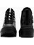 Chuck Taylor All Star Lugged Heel Kadın Siyah Deri Platform Bot.001 8