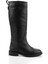 Siyah Hakiki Deri Kadın Çizme K03724253203 1