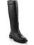 Siyah Hakiki Deri Kadın Çizme K03724253203 2