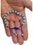 8 mm Doğal Anjelit Taşı Bileklik Makrome Ayarlı 517-2 3