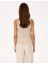 Kadın Ekru Ex. Slim Fit Örme Bluz 50309145-VR019 5