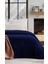 Prestige Kalın Embos Tek Kişilik Battaniye (155X220)-LACIVERT 2