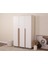 İtra 3 Kapaklı Gardırop – Krem Gövde, Krem MDFLAM Kapak 1