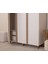 İtra 3 Kapaklı Gardırop – Krem Gövde, Krem MDFLAM Kapak 4