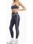 Base Contrast Trim Leggings Yüksek Bel Şekillendirici Kadın Tayt 5