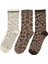 Leopar 3 Lu Skt-W 5pr Kahve Multı Kadın Soket Çorap 1
