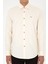 Erkek Krem Gömlek Desenli 50315915-VR071 6
