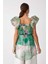 Kol Detaylı Desenli Tunik Standart Renk Y2013307_089 3