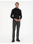 Erkek Antrasit Slim Fit Kumaş Pantolon 50292959-VR006 3